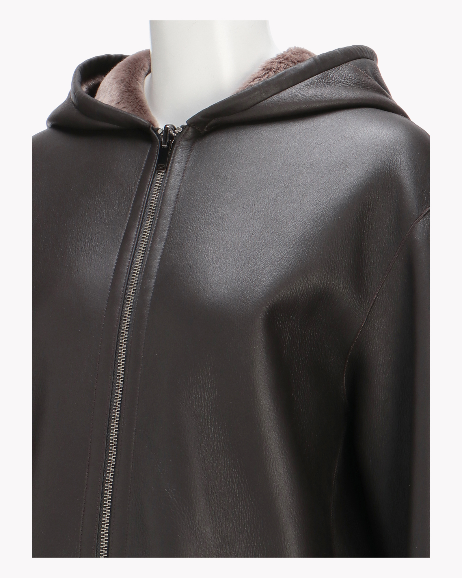 Short Shearling Hood Coat SH | WOMEN（レディース）｜Theory 公式 