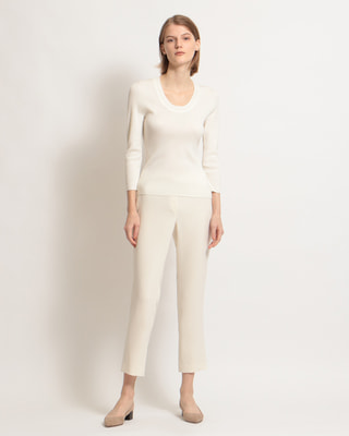 Regal Wool Open Neck PO | WOMEN（レディース）｜Theory 公式通販サイト