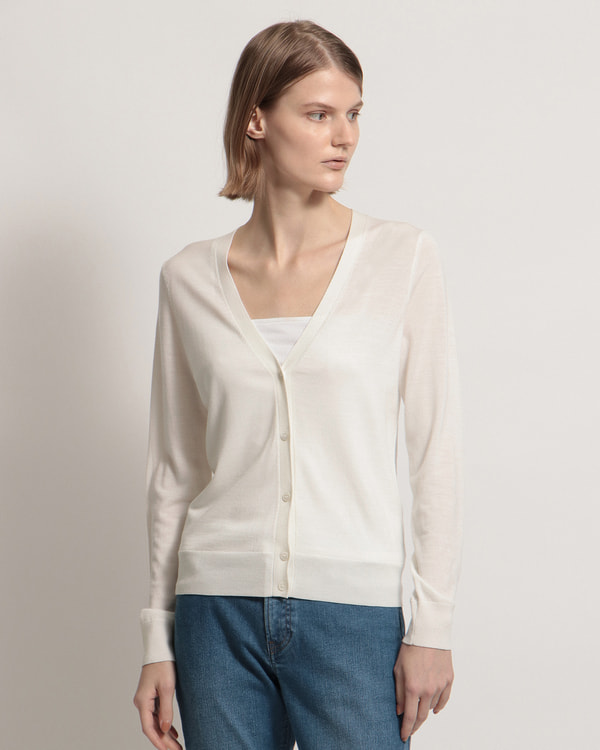 Regal Wool Vneck Cardi | WOMEN（レディース）｜Theory 公式通販サイト