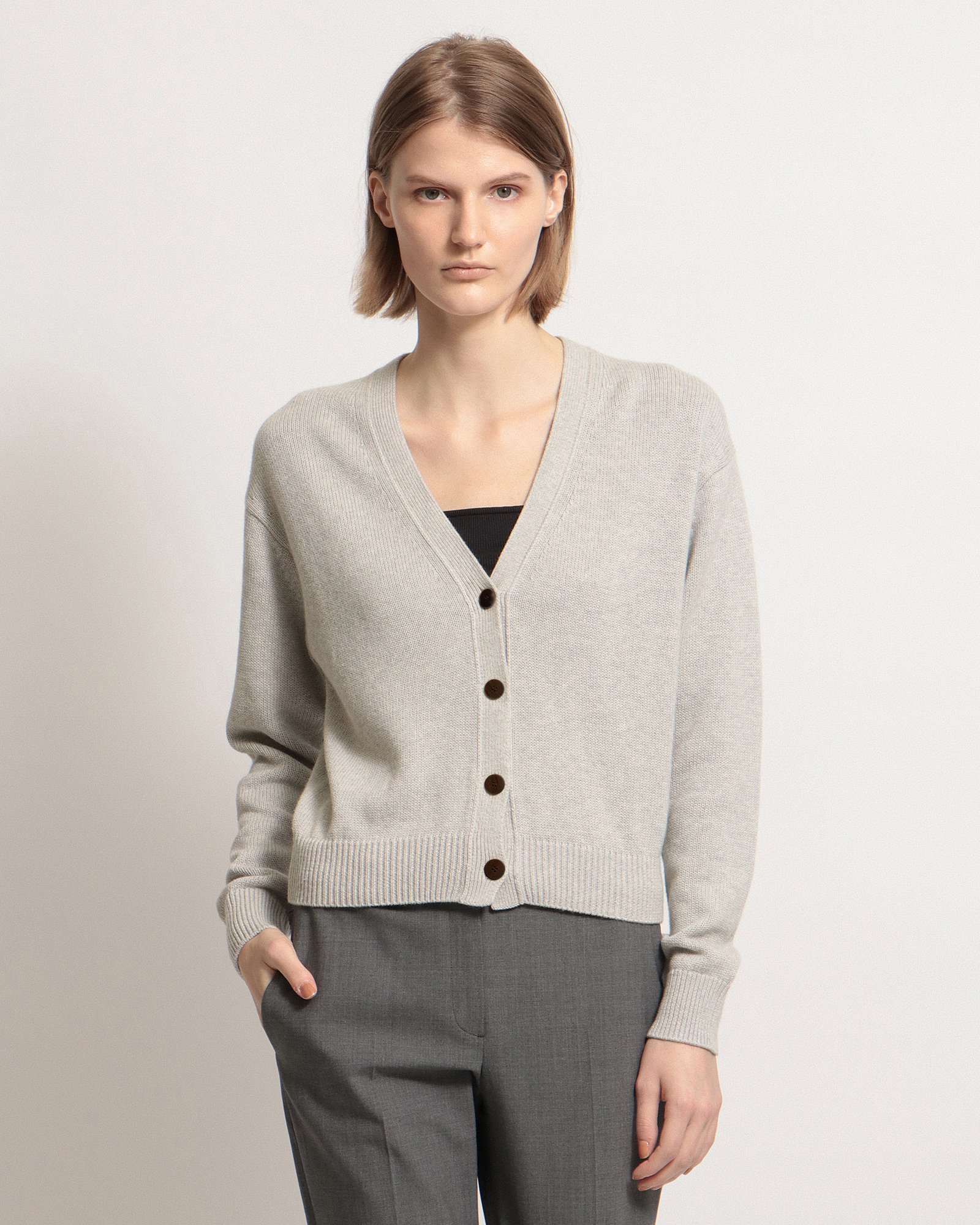 Clean Cottoncash LS Cardigan | WOMEN（レディース）｜Theory 公式