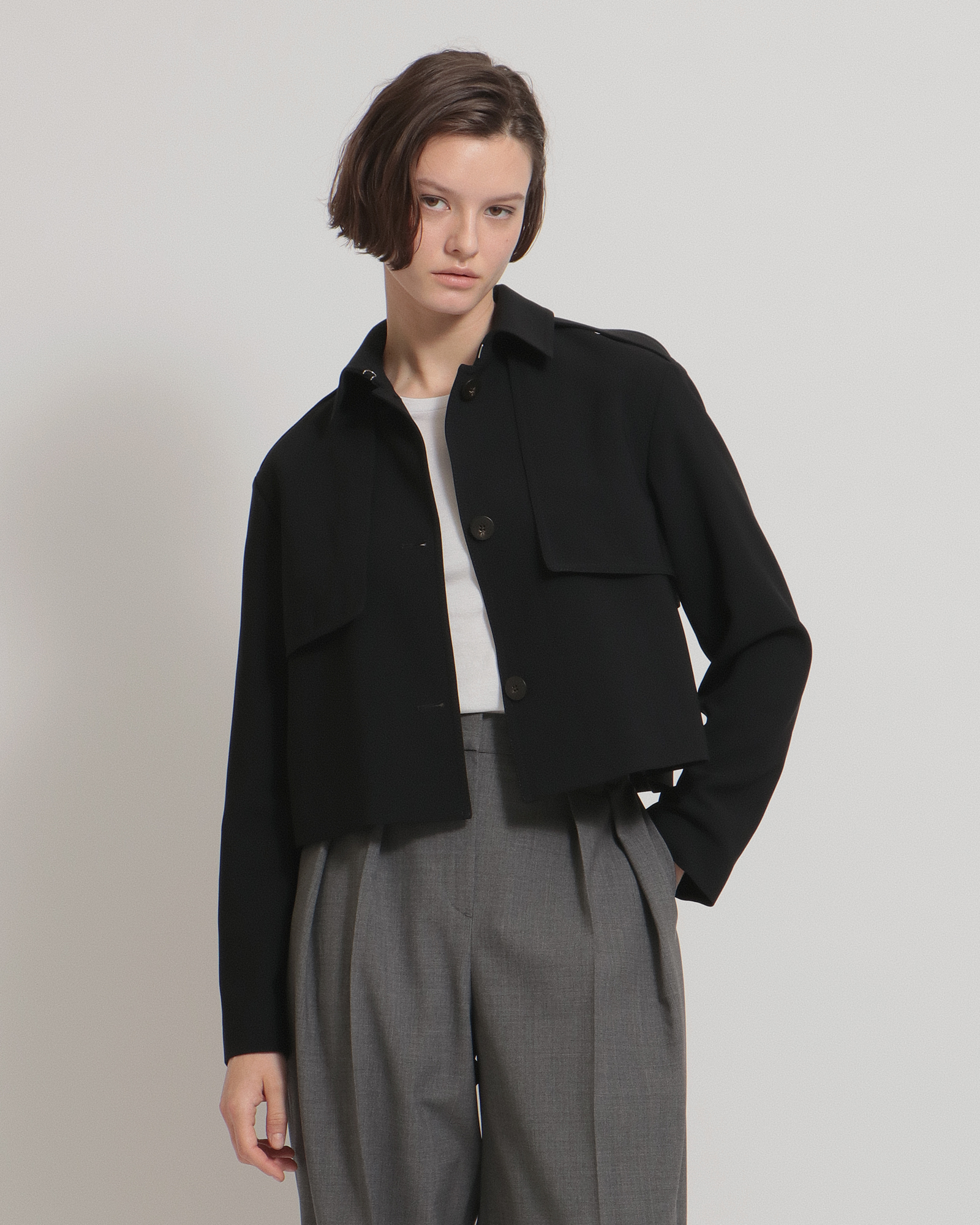 Dry Crepe Crop Trench W