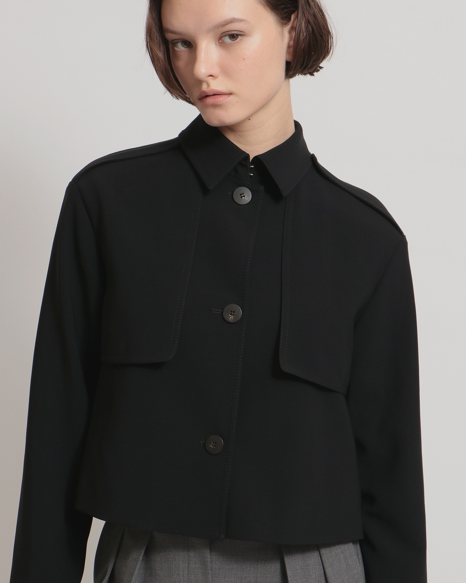 Dry Crepe Crop Trench W