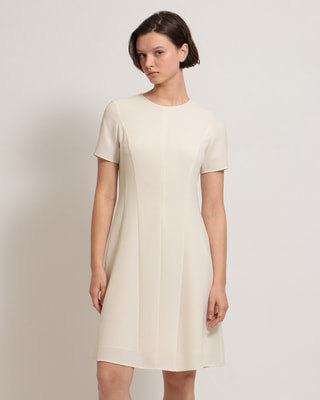 Classic Crepe Fitted Flare DR | WOMEN（レディース）｜Theory 公式 