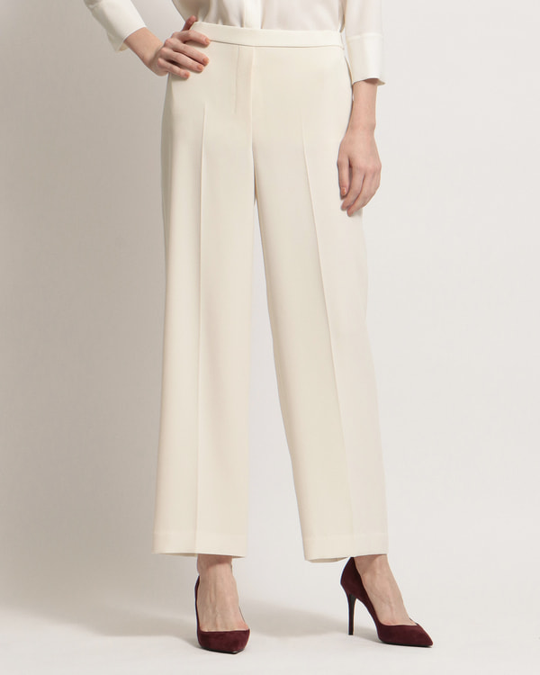 Classic Crepe Wide Pull On GB | WOMEN（レディース）｜Theory 公式 