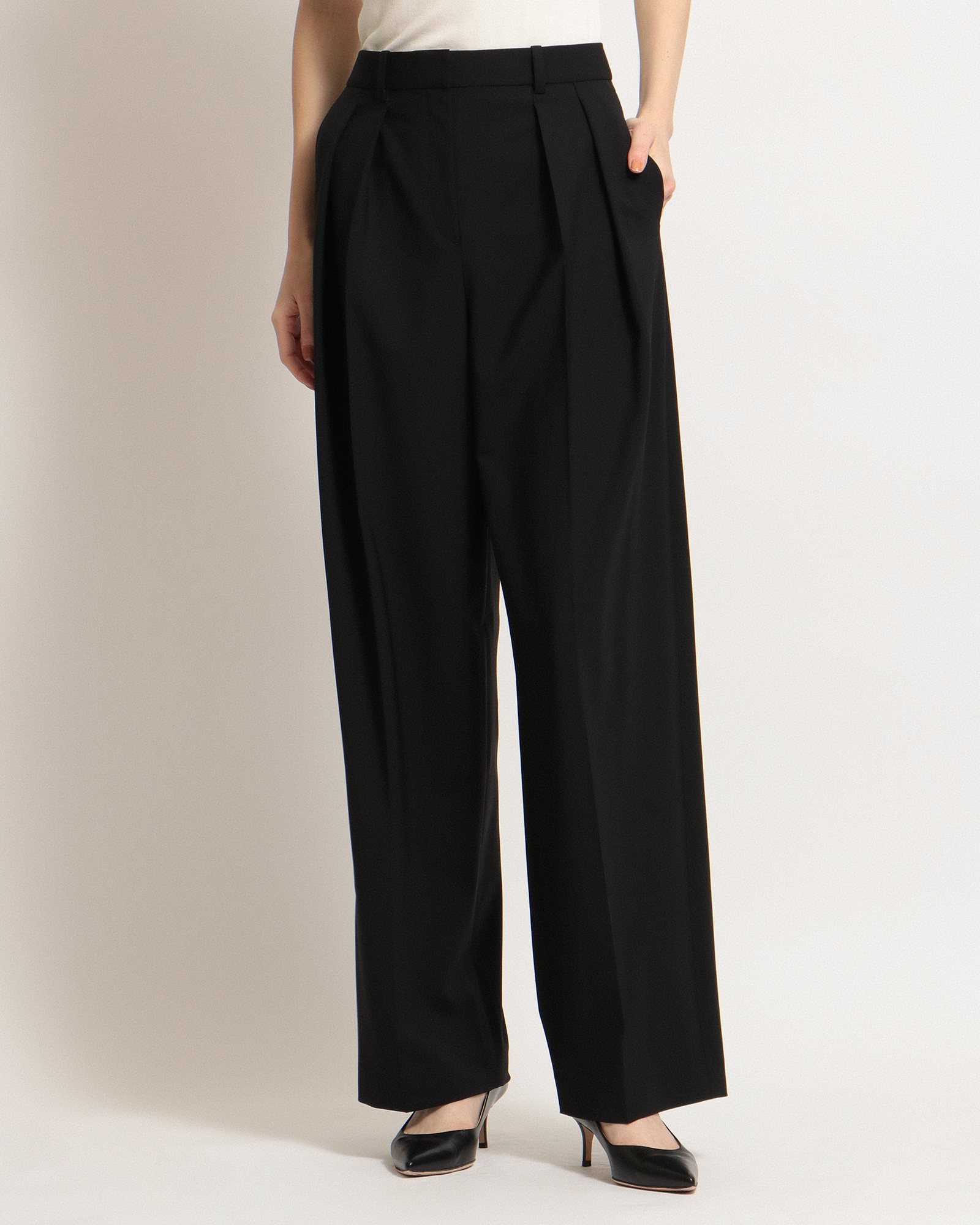 Tailor DBL Pleat Pant GH | WOMEN（レディース）｜Theory 公式通販サイト