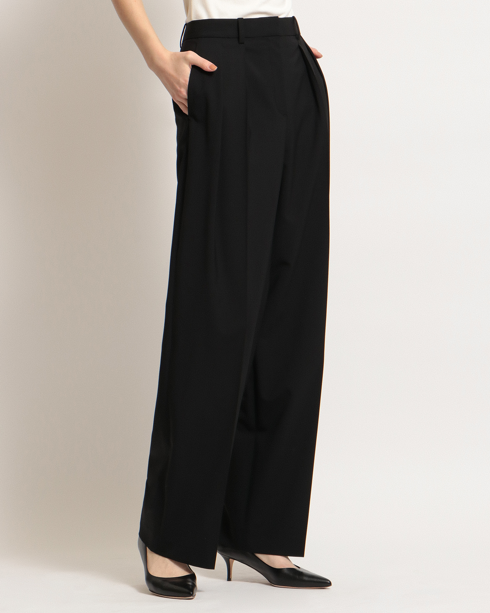 Tailor DBL Pleat Pant GH | WOMEN（レディース）｜Theory 公式通販サイト 
