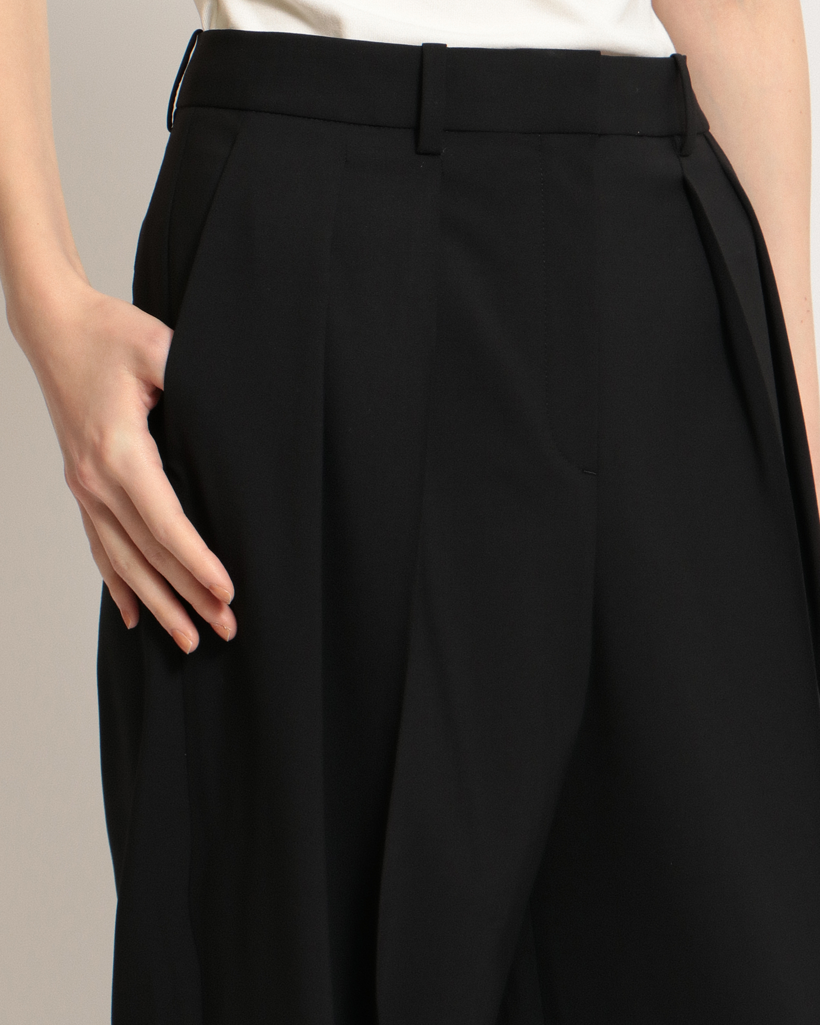 Tailor DBL Pleat Pant GH | WOMEN（レディース）｜Theory 公式通販サイト 