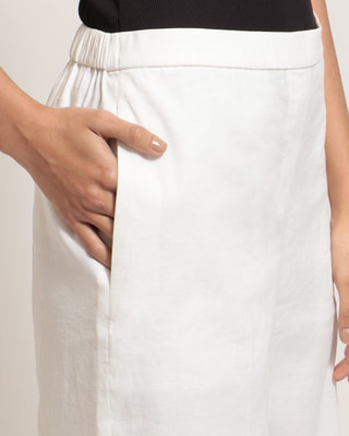 Eco Crunch Wash Wide Pull On GD | WOMEN(レディース)|Theory 公式