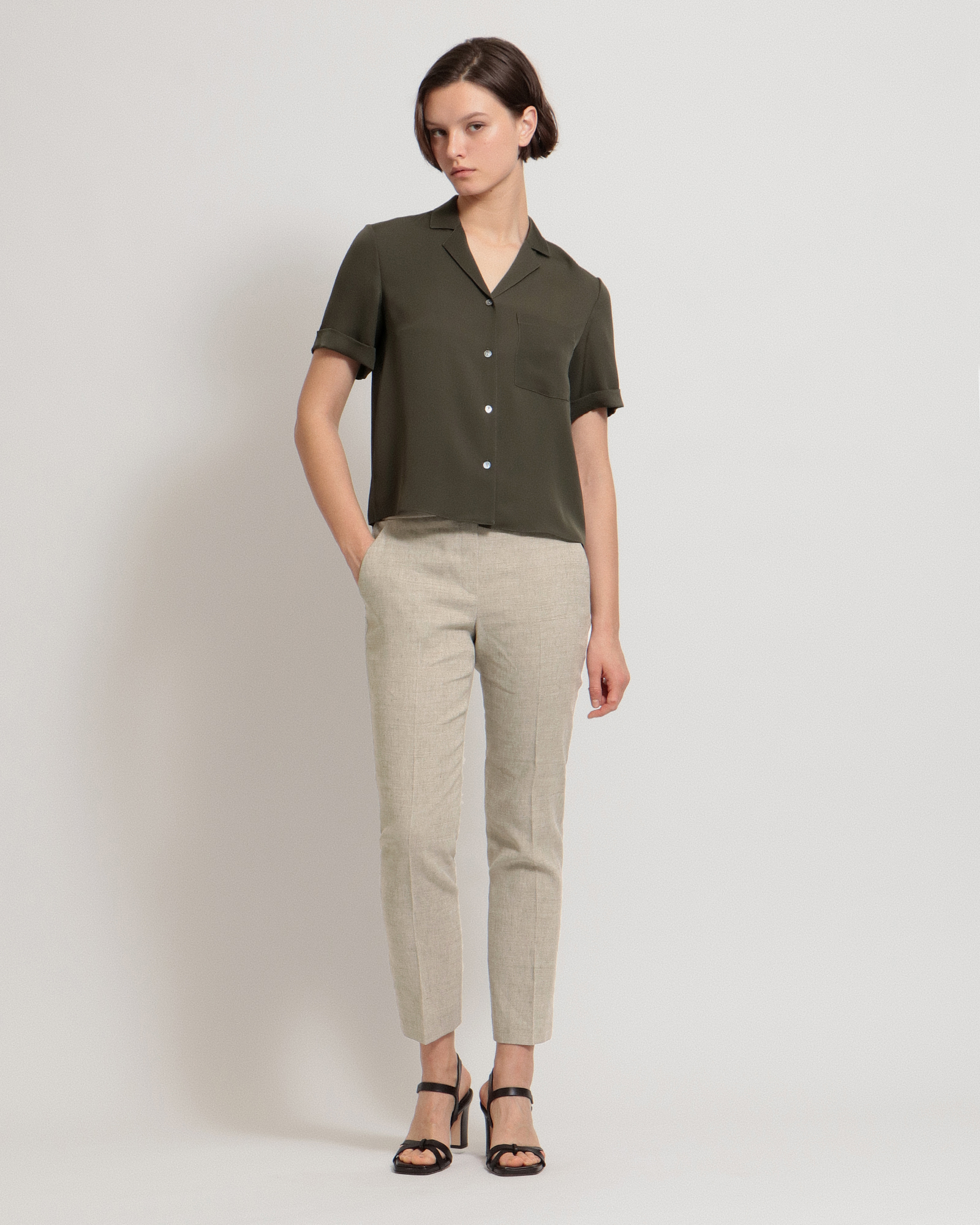 一部店舗限定 Sharkskin Crunch Treeca Pull On GZ | WOMEN
