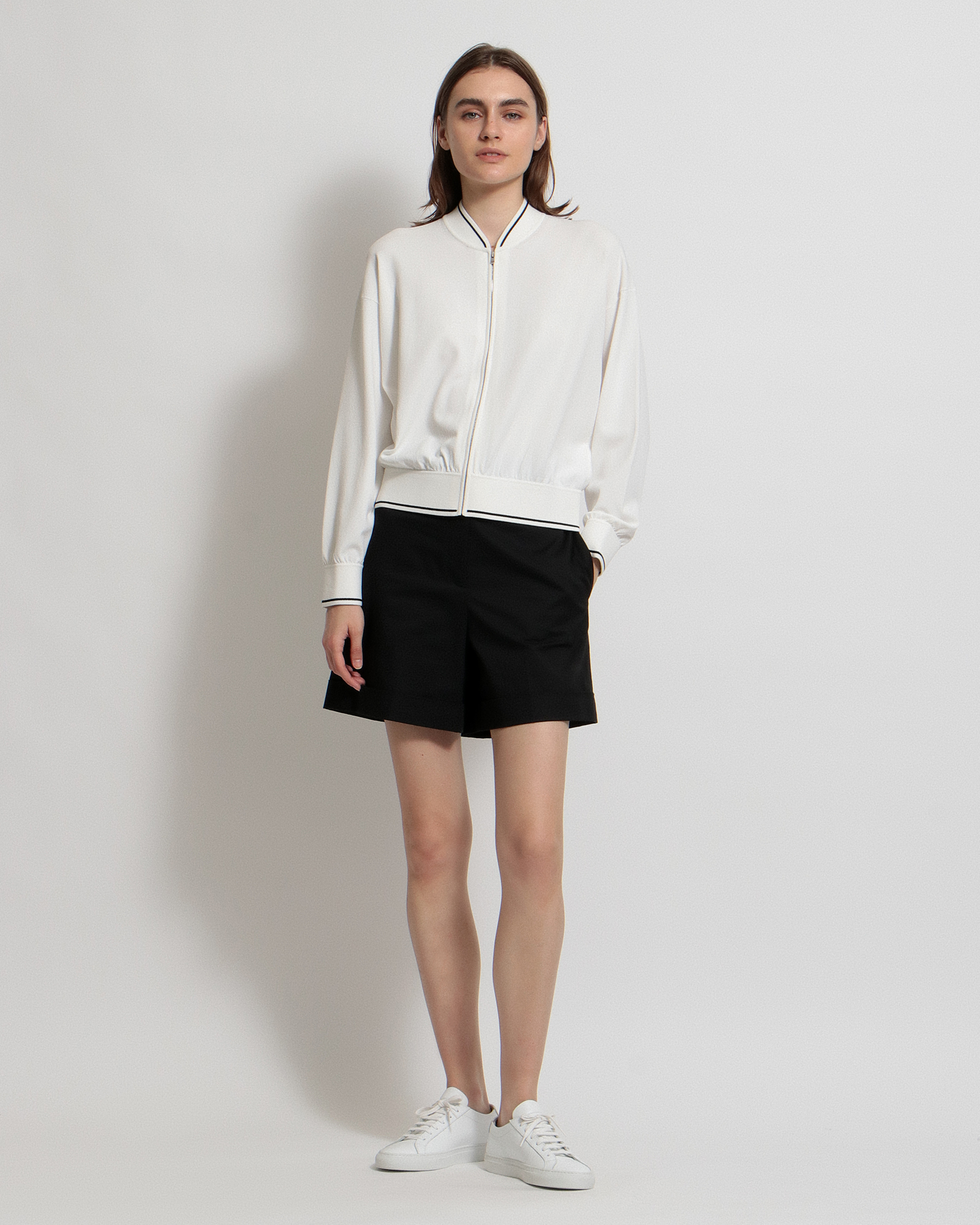 Soft Chino Cuff Short AE | WOMEN（レディース）｜Theory 公式通販サイト