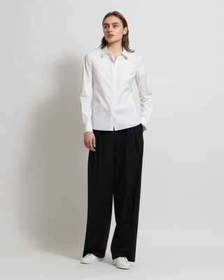 Luxe Classic Fitted Shirt | WOMEN（レディース）｜Theory 公式 