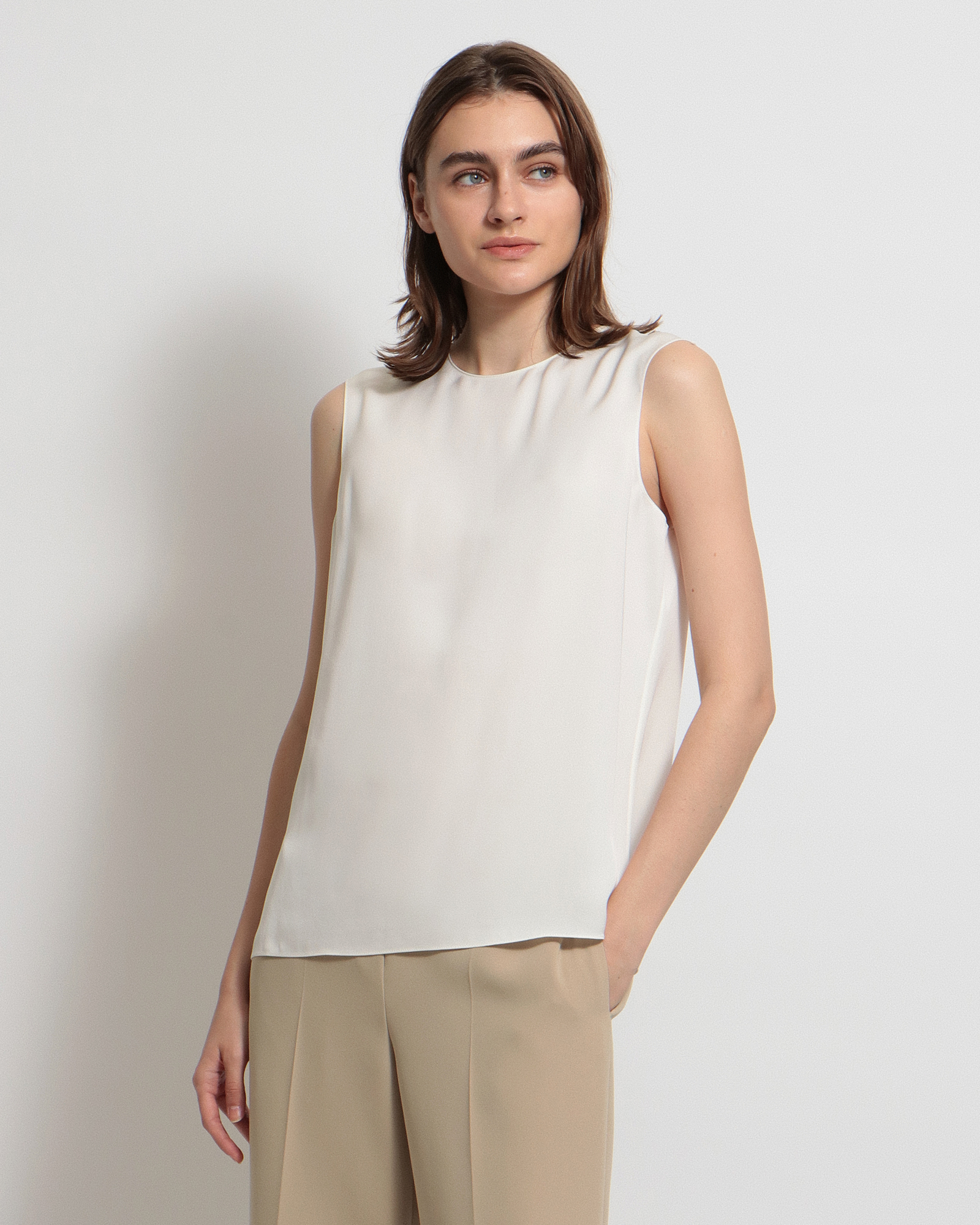 Modern Georgette Shell Top | WOMEN（レディース）｜Theory 公式通販サイト