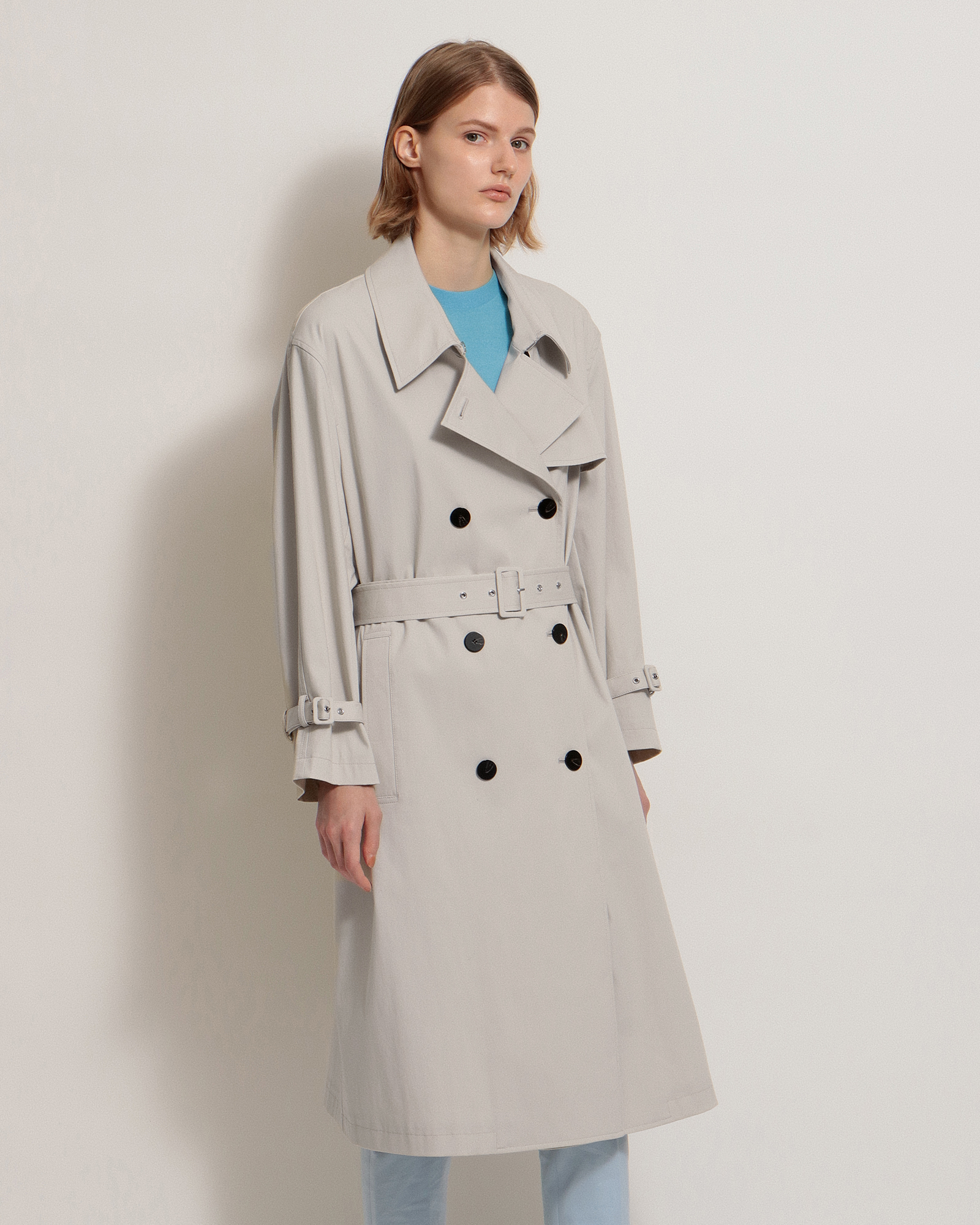 Sleek Trench DBL BR Trench