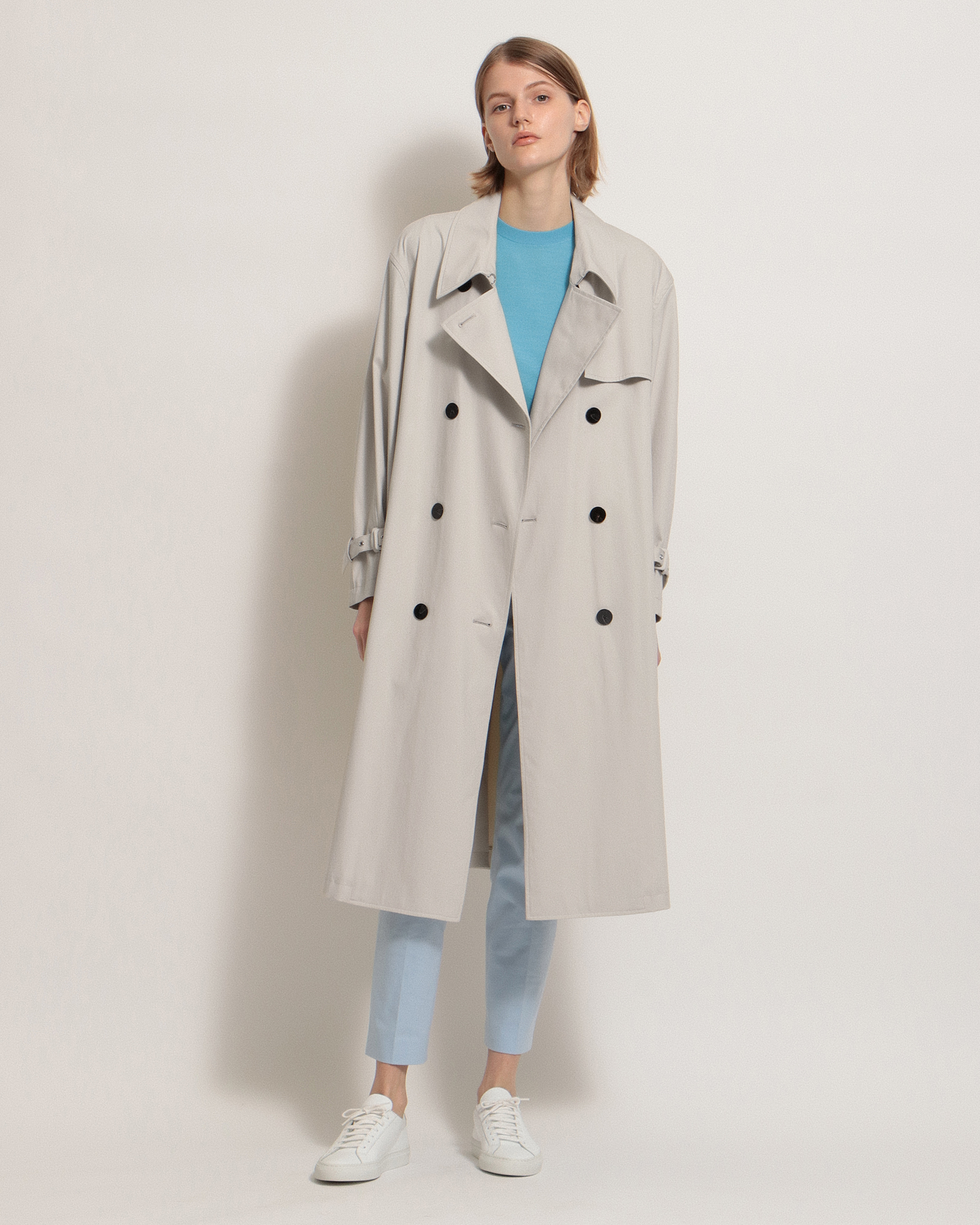 Sleek Trench DBL BR Trench