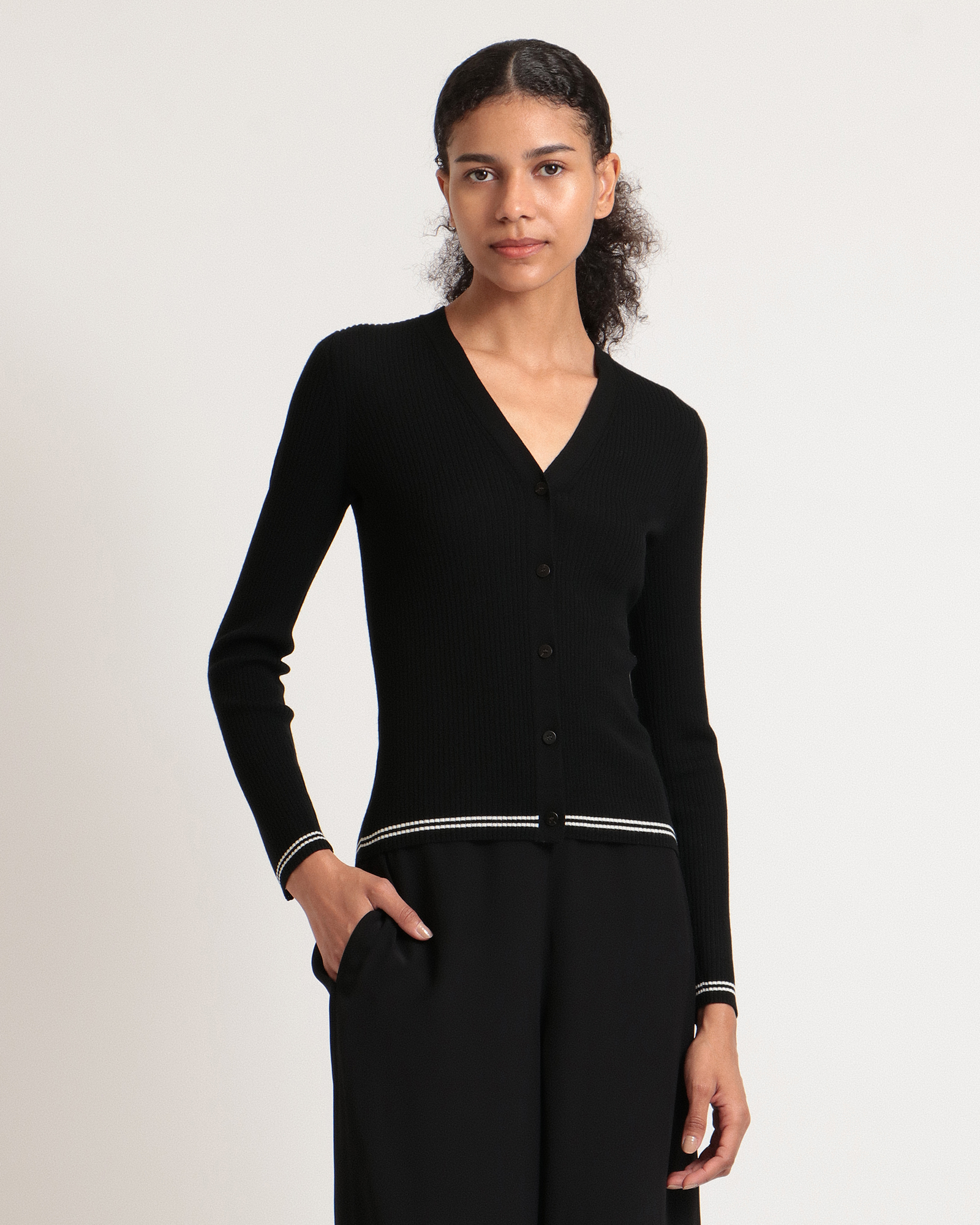 Regal Wool Cardi W Tipping | WOMEN（レディース）｜Theory 公式通販