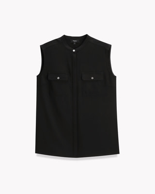 Powder Crepe SL MLT Shirt | WOMEN（レディース）｜Theory 公式通販サイト