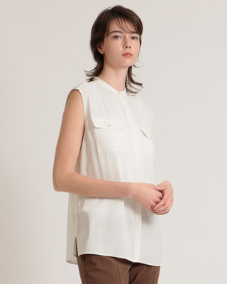 Powder Crepe SL MLT Shirt | WOMEN（レディース）｜Theory 公式通販サイト