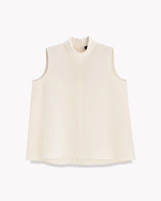 Classic Crepe RL NK Cascade Top | WOMEN（レディース）｜Theory 公式 