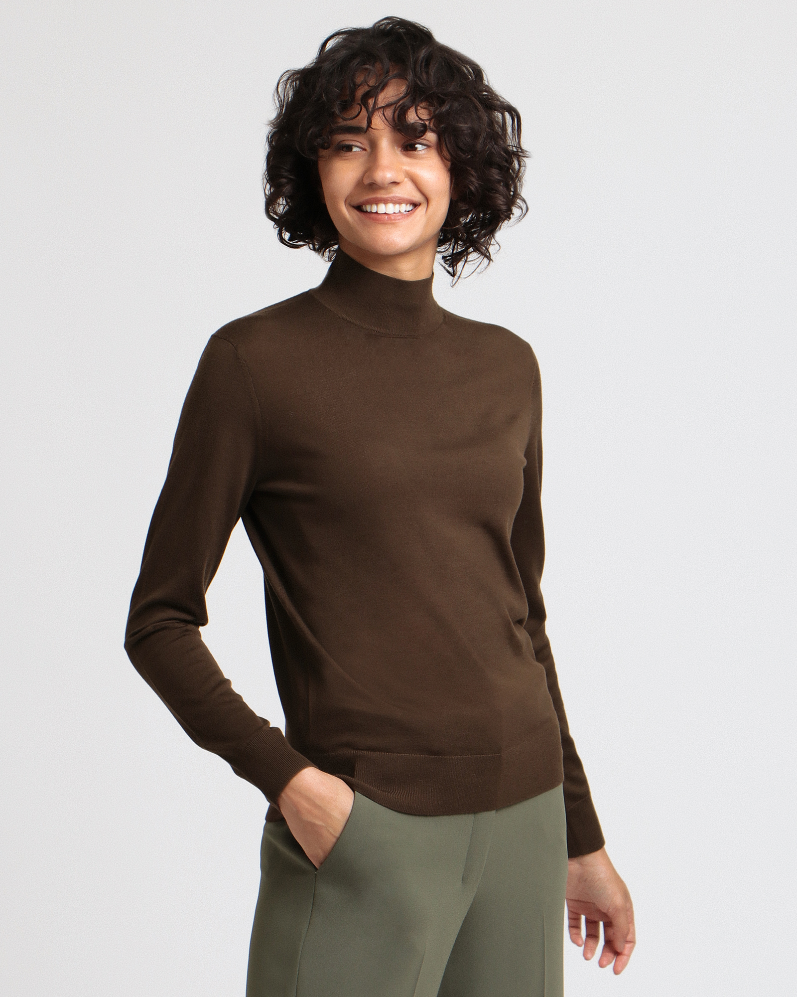 Regal Wool Tneck P | WOMEN（レディース）｜Theory 公式通販サイト