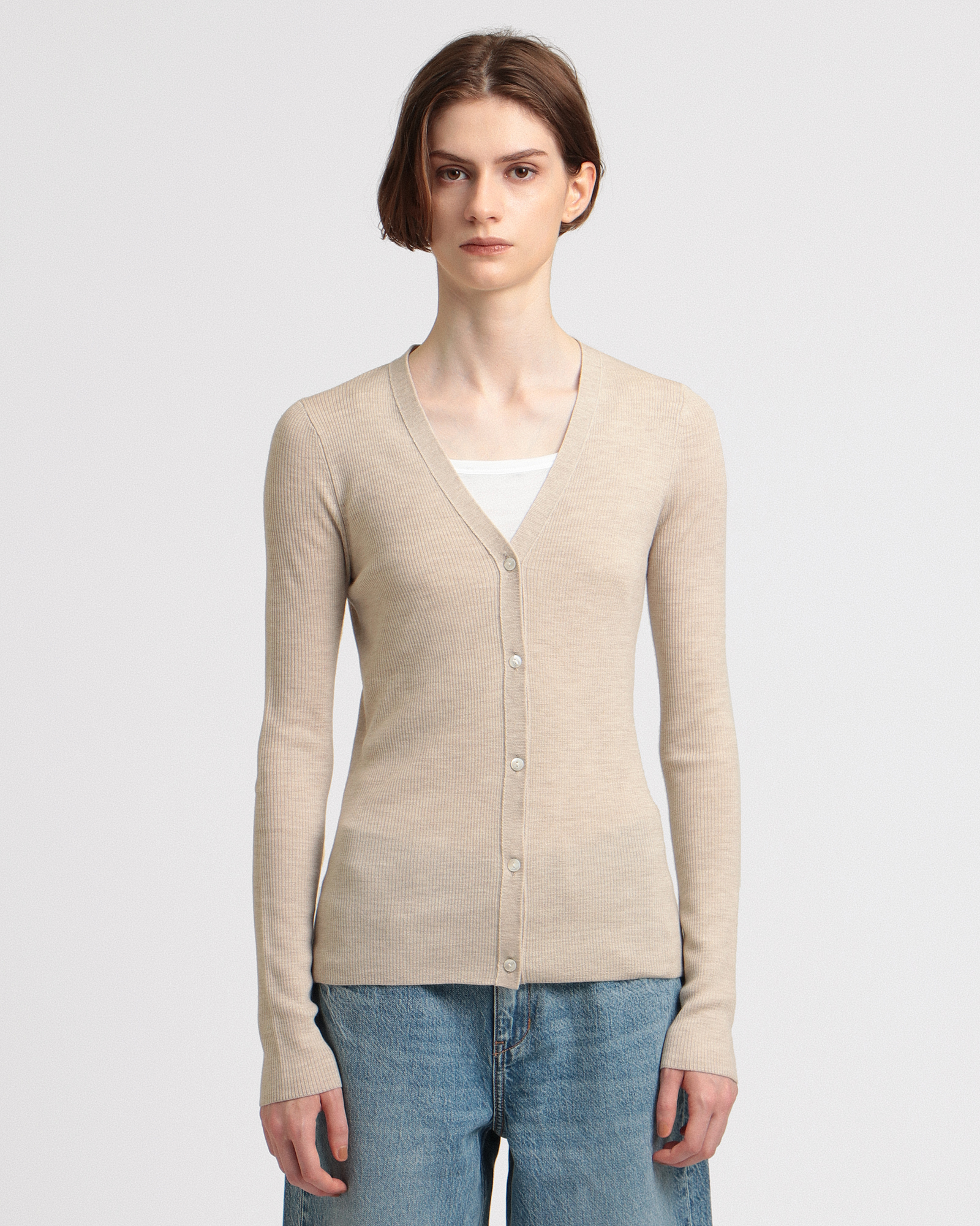 Regal Wool Micro S Cardi B | WOMEN（レディース）｜Theory 公式通販