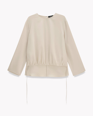 Prime GGT LS Cape Blouse | WOMEN（レディース）｜Theory 公式 