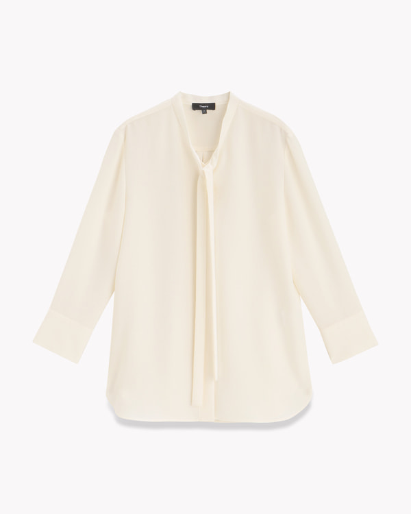 Prime GGT Tie Blouse | WOMEN（レディース）｜Theory 公式通販