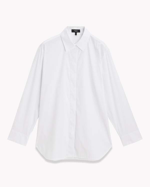 Wealth Classic Menswear Shirt J | WOMEN（レディース）｜Theory 公式 