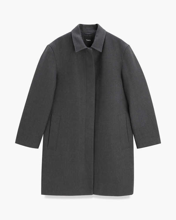 【Theory】一部店舗限定 Double Flannel ST Car Coat 【Theory】一部店舗限定 Double Flannel ST Car Coat
