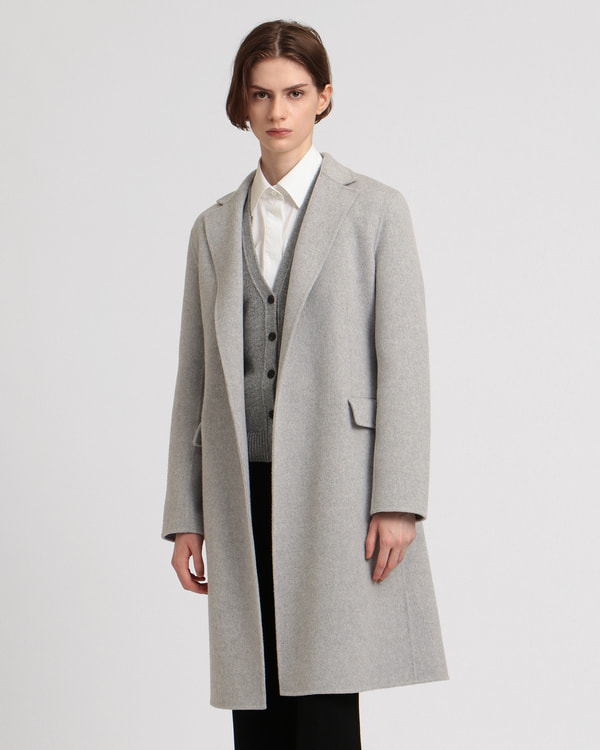 セオリー　New Divide Luxe Collar Coat