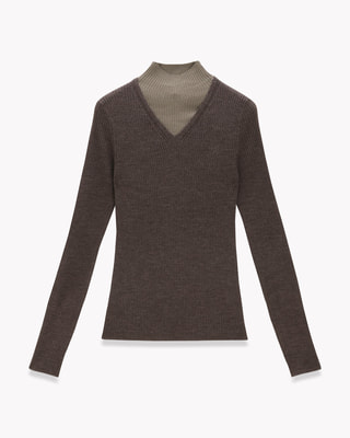 Regal Wool Mock T Neck | WOMEN(レディース)|Theory 公式 Regal Wool Mock T Neck | WOMEN(レディース)|Theory 公式