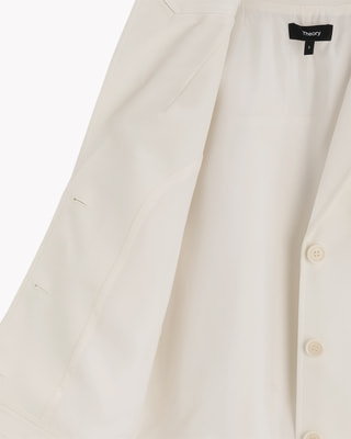 Textured GAB BXY Military JKT | WOMEN(レディース)|Theory Textured GAB BXY Military JKT | WOMEN(レディース)|Theory