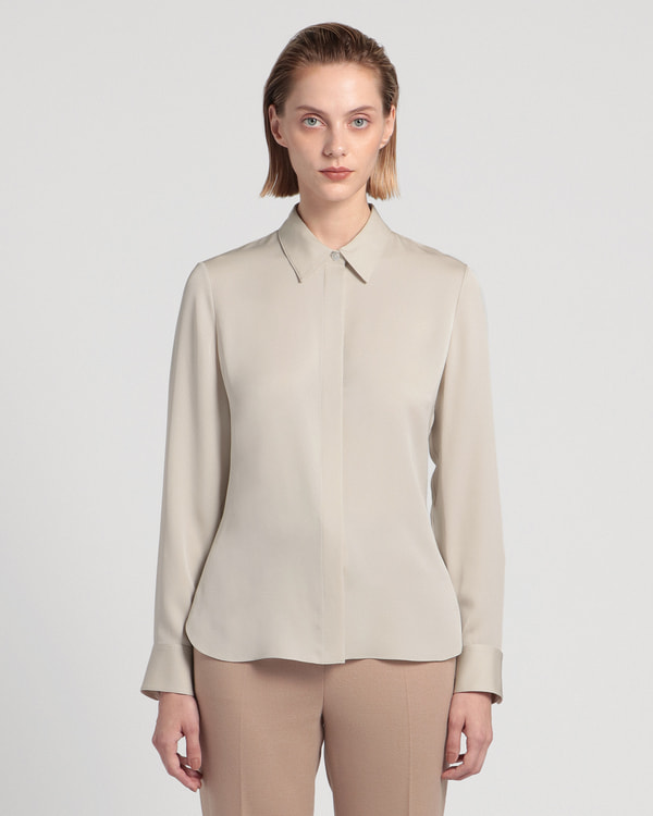 【Theory】Modern Georgette Fitted Shirt 【Theory】Modern Georgette Fitted Shirt