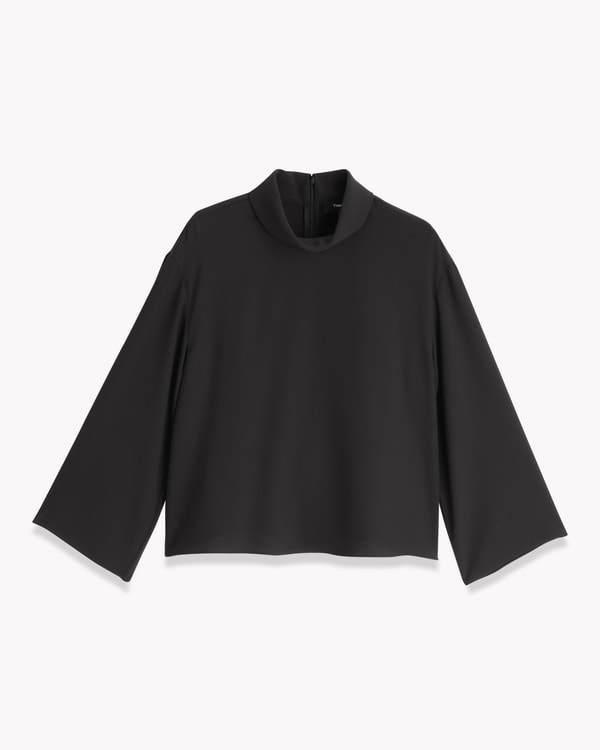 【Theory】一部店舗限定 Prime GGT LS Roll NK Top 【Theory】一部店舗限定 Prime GGT LS Roll NK Top