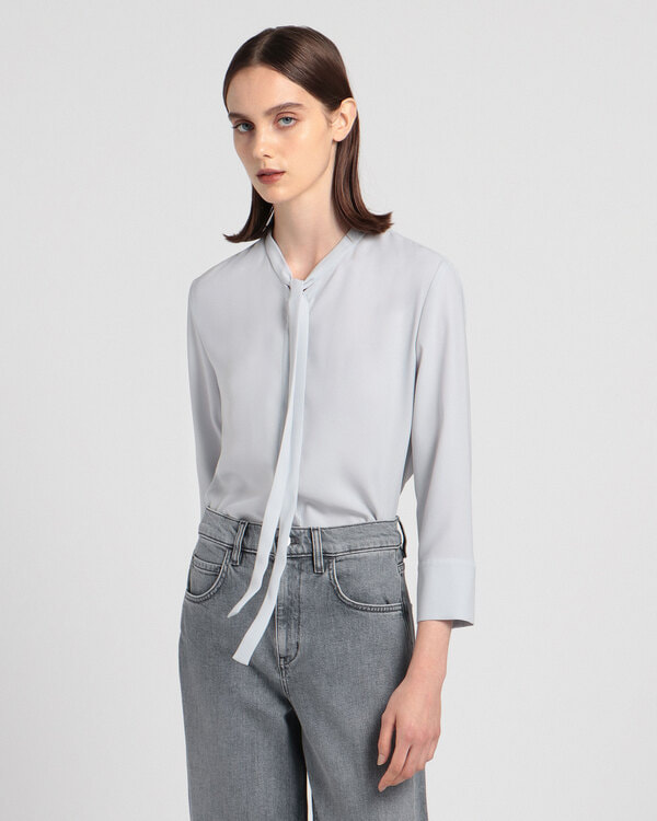 Theory PRIME GGT TIE BLOUSE ブラウス 新品未使用 Theory(セオリー) PRIME GGT TIE BLOUSE - YAMAROKU（ヤマロク