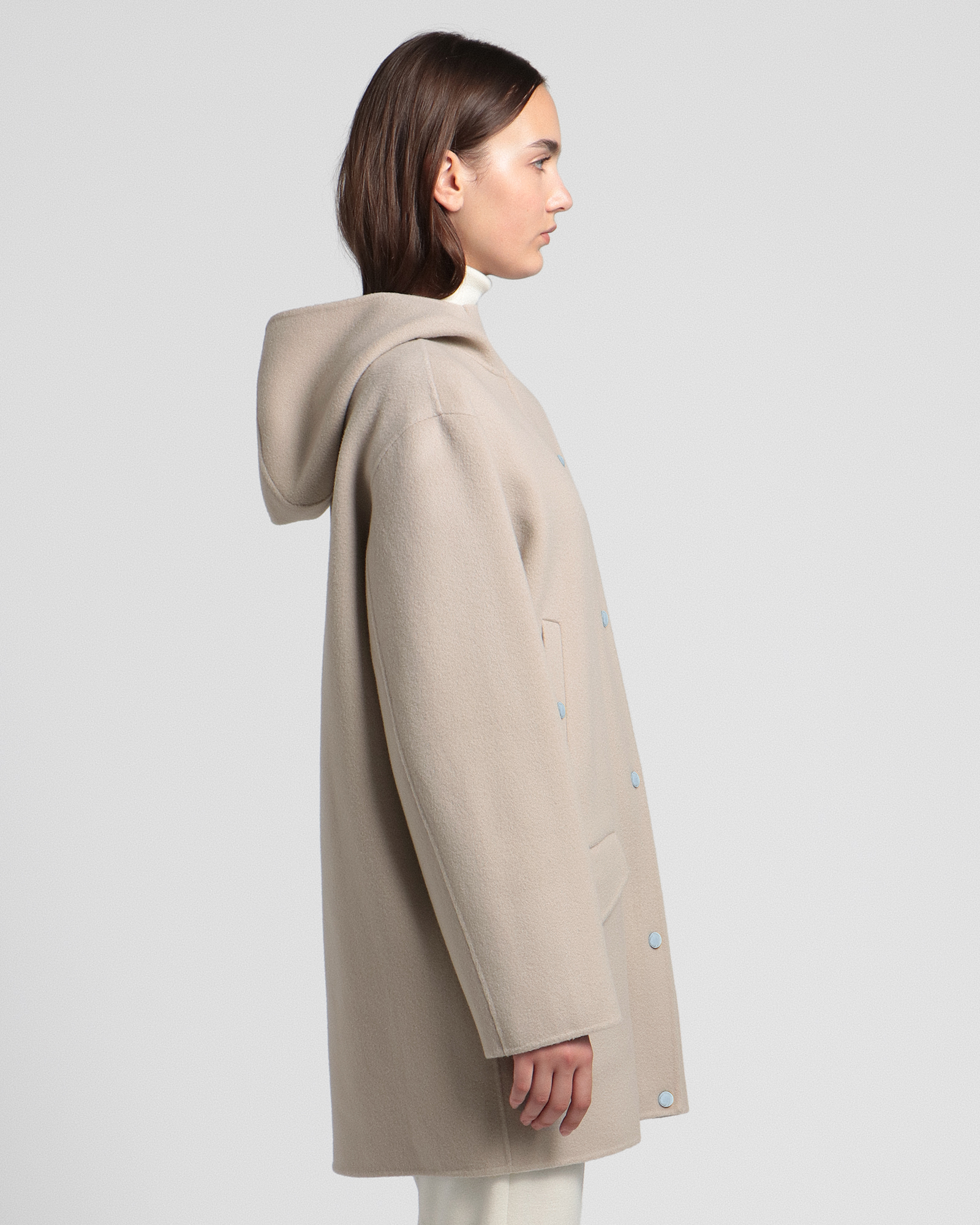 New Divide GC ST Parka DF メランジグレー