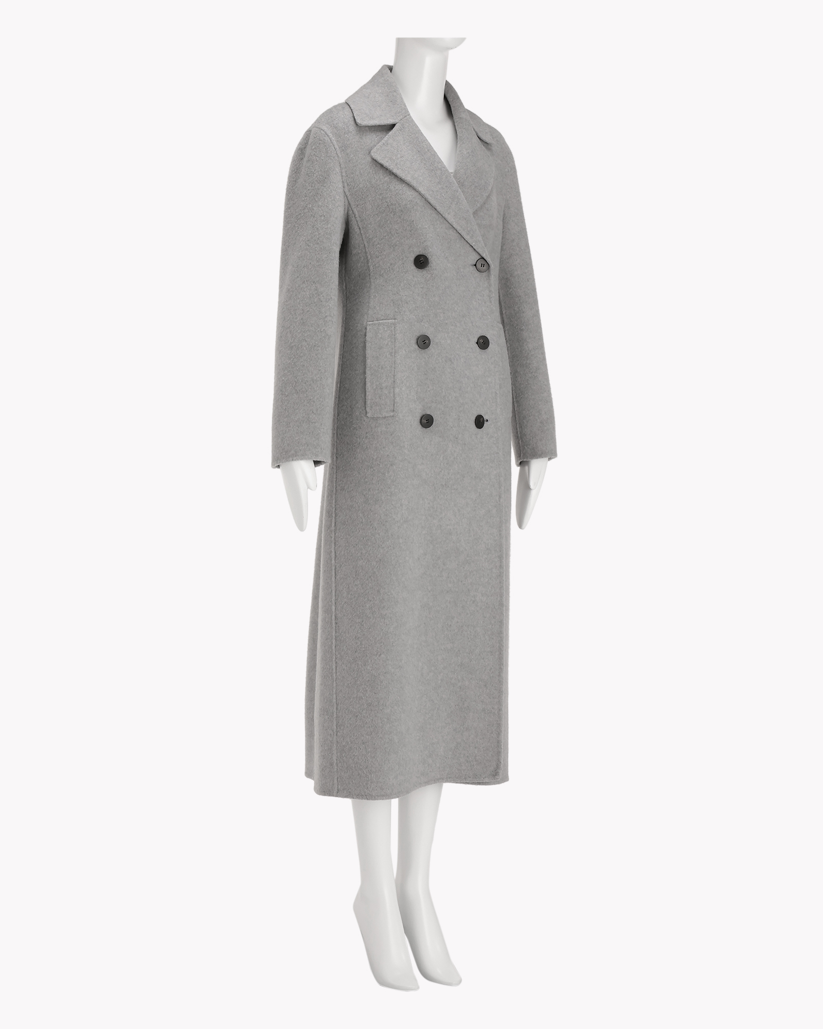 一部店舗限定 Pure Wool Sculpted DB Coat P | WOMEN