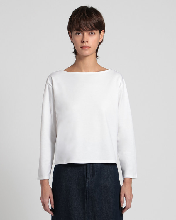 【Theory】Clinton Knit N CL Boatnk Tee 【Theory】Clinton Knit N CL Boatnk Tee