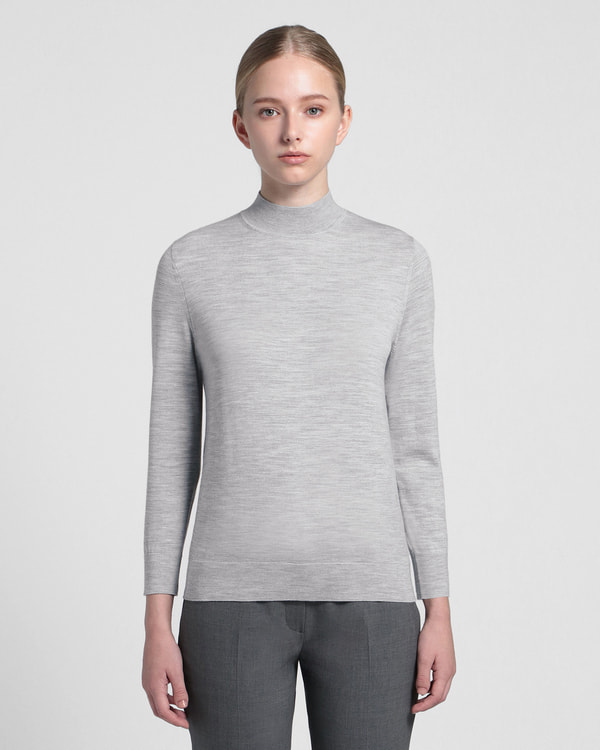 【Theory】Regal Wool Mock Neck PO 【Theory】Regal Wool Mock Neck PO