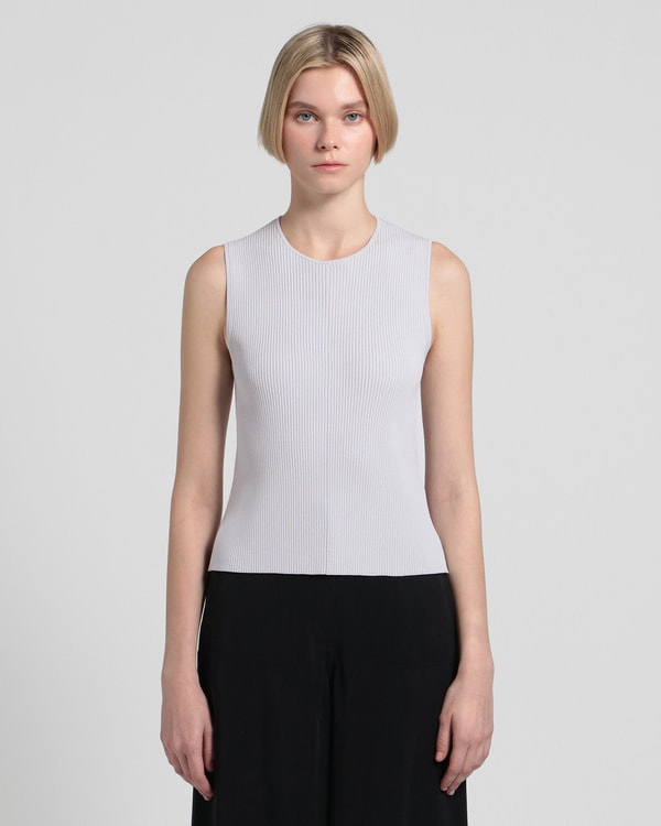 【Theory】Wooster Crepe Knit Sleeveless Shell 【Theory】Wooster Crepe Knit Sleeveless Shell