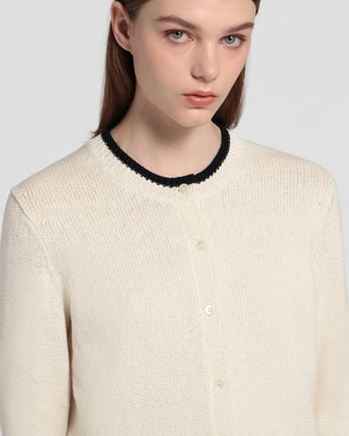 Wave Boucle Tipped Cardi | WOMEN（レディース）｜Theory 公式通販サイト