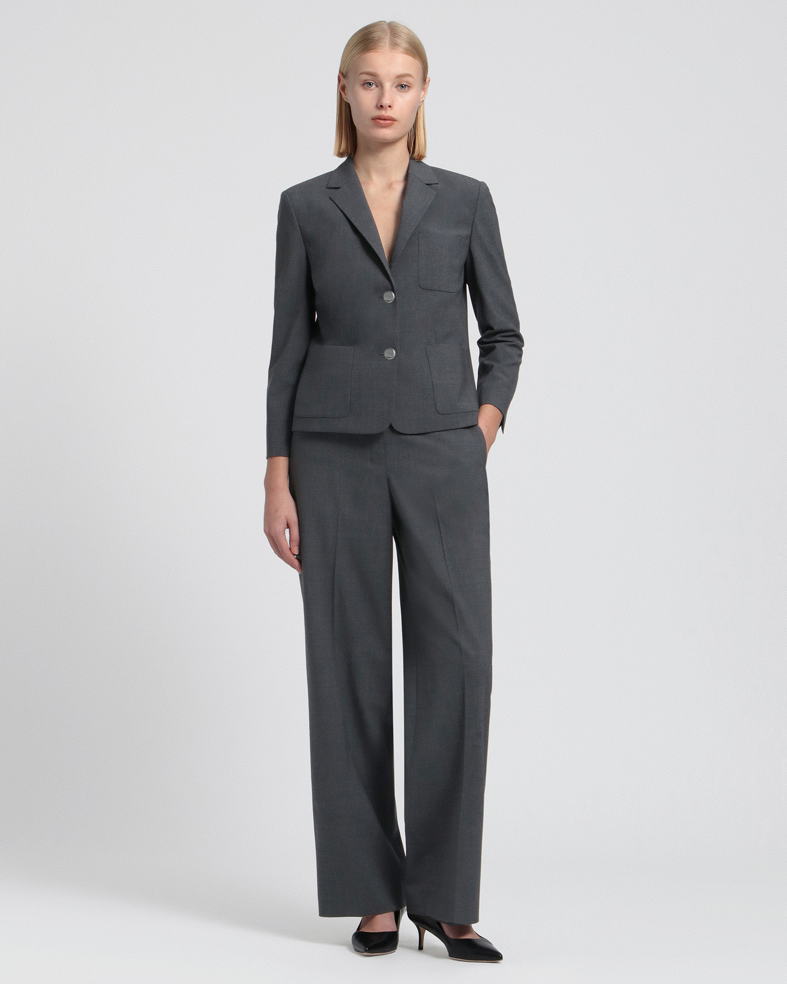 Traceable Wool Shrkn Patch PKT | WOMEN（レディース）｜Theory 公式