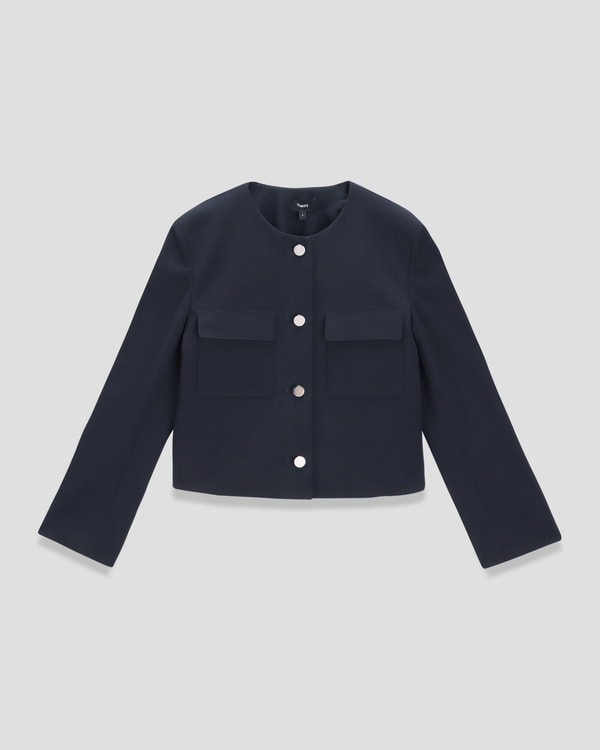 Fabric-NEOTERIC TWILL | WOMEN（レディース）｜Theory 公式通販サイト