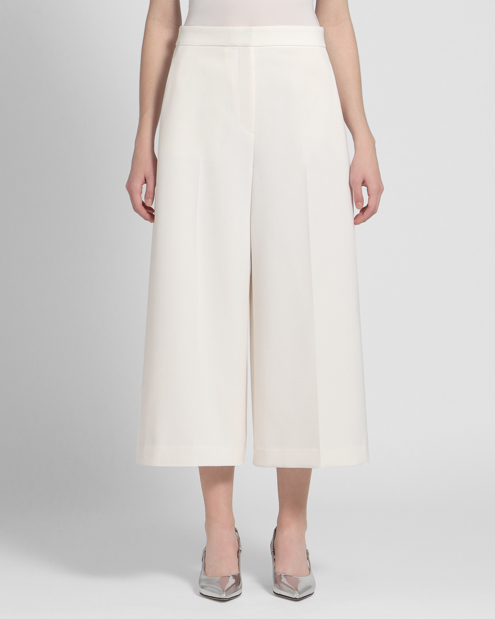 新品正規品  Wide Crepe Tailor Crop WOMEN（レディース）｜Theory | Pant パンツ