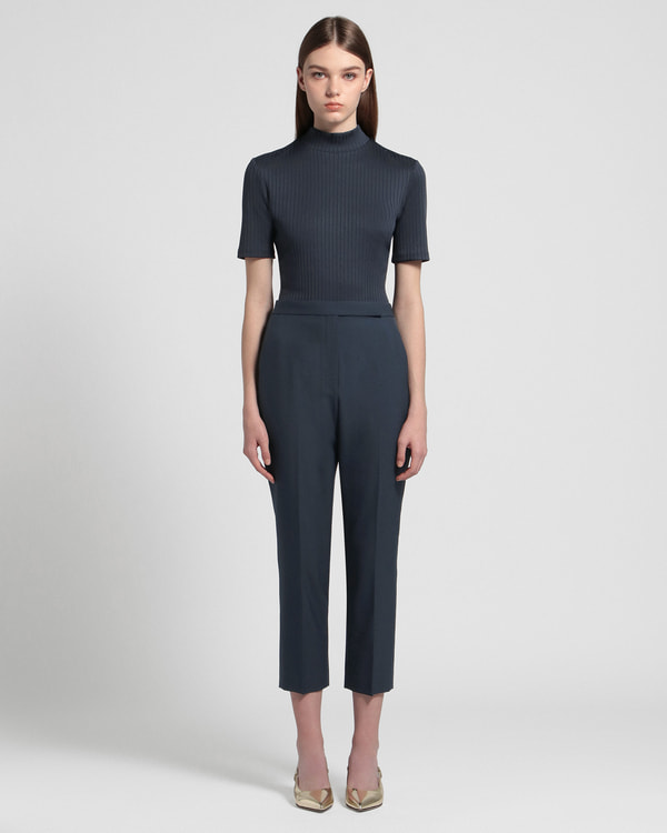 【Theory】一部店舗限定 Oxford Wool HW Slim Crop 【Theory】一部店舗限定 Oxford Wool HW Slim Crop