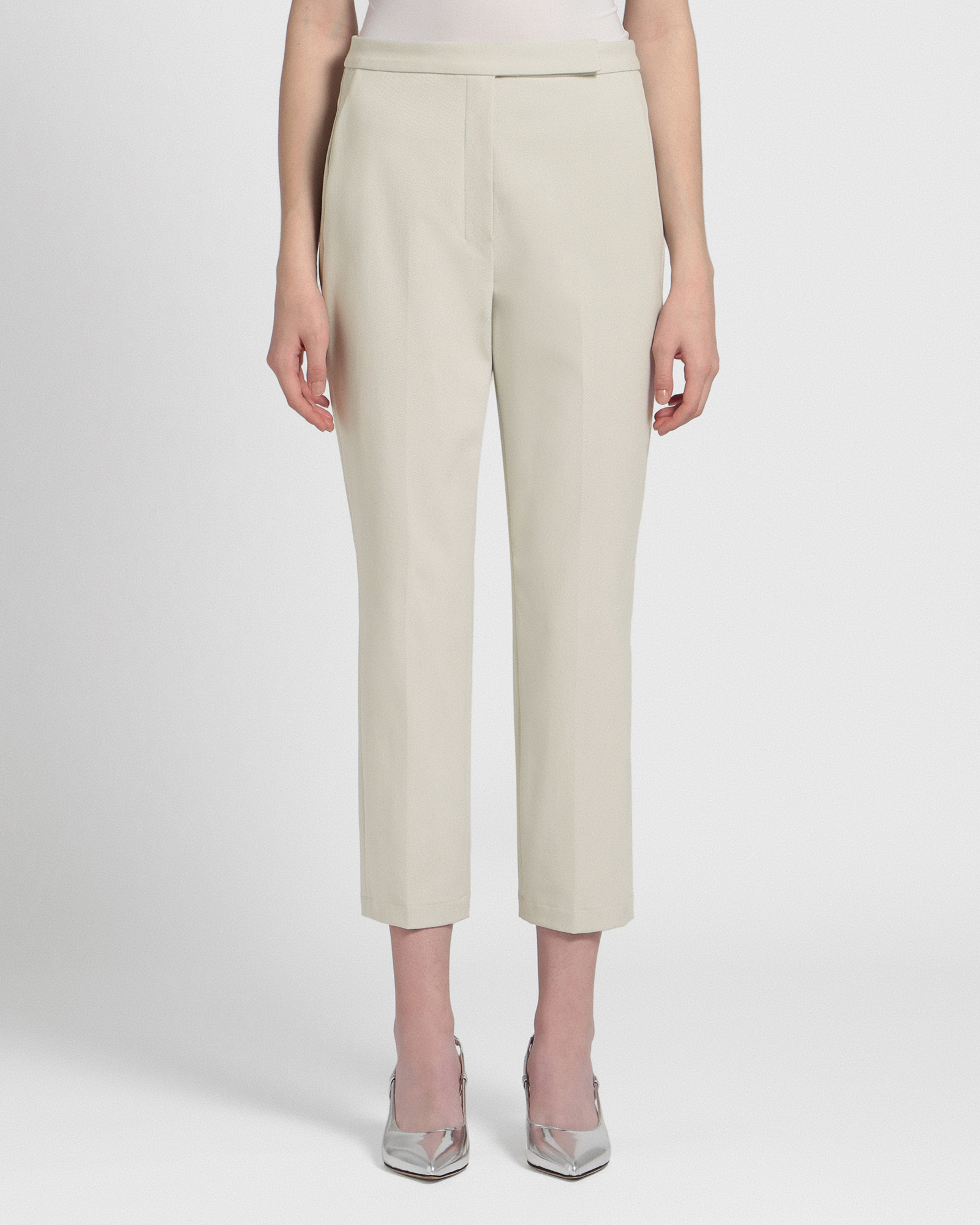 Neoteric Twill HW Slim Crop T | WOMEN（レディース）｜Theory