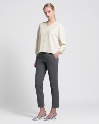 Admiral Crepe Round VNK Top | WOMEN（レディース）｜Theory 公式通販