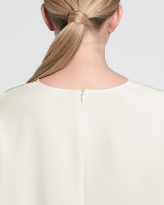 Admiral Crepe Round VNK Top | WOMEN（レディース）｜Theory 公式通販