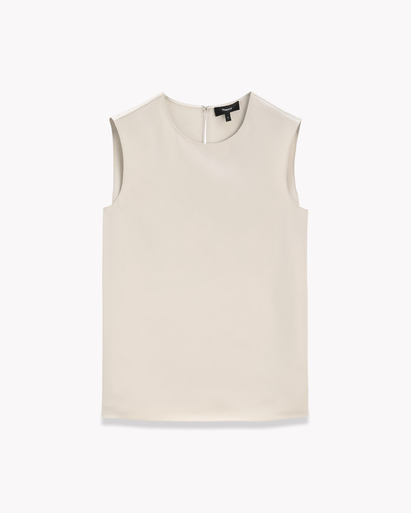 【Theory】Modern Georgette Shell Top 【Theory】Modern Georgette Shell Top
