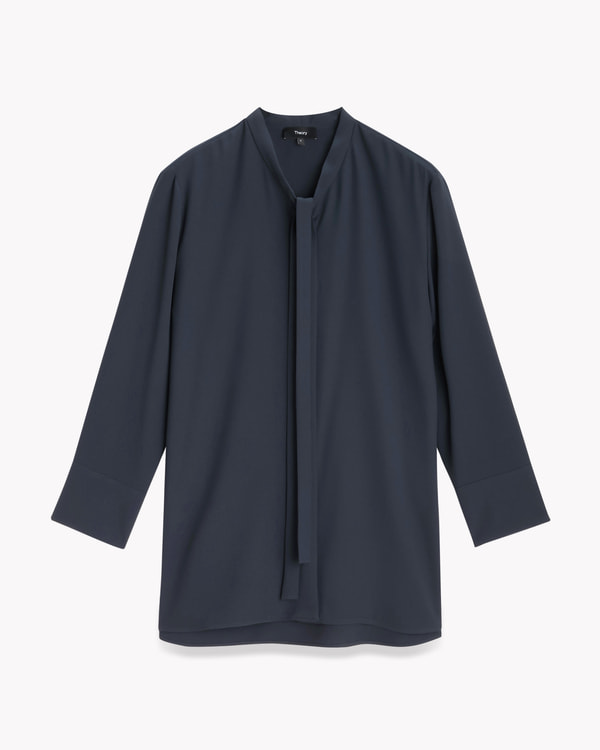 Prime GGT Tie Blouse | WOMEN（レディース）｜Theory 公式通販サイト