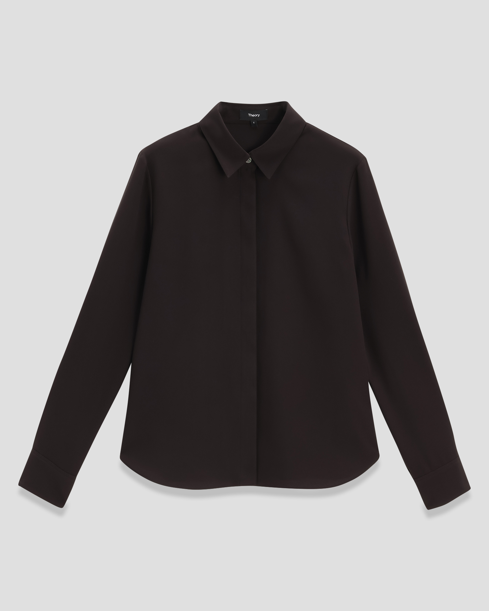 一部店舗限定 Prime Georgette Classic Fitted Shirt | WOMEN